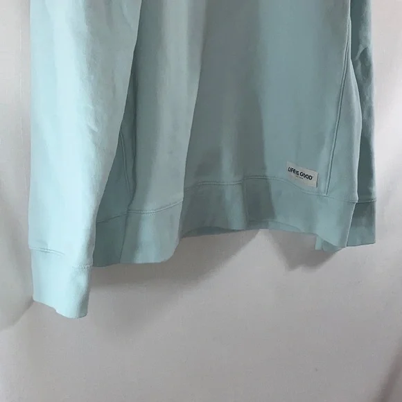 F408 Unisex Life is Good Peace Sweatshirt - Picture 6 of 15